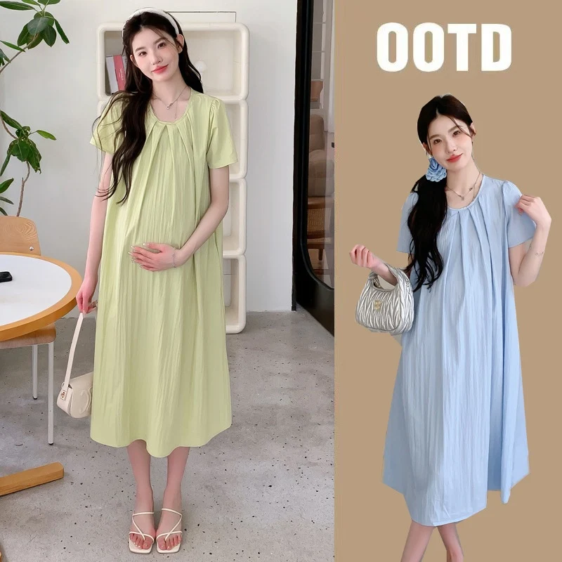 Title 7, Nouvelle Robe dÉté Ample pour Femmes Enceintes...