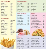 Ice & Spicy menu 1