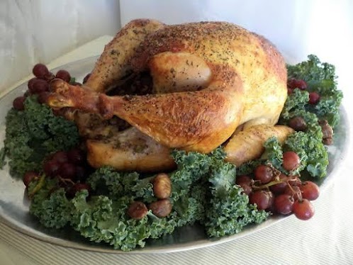 Roasted Turkey With Scrumptious Chestnut Stuffing