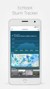 Wetter Radar Sturm MORECAST™ Screenshot