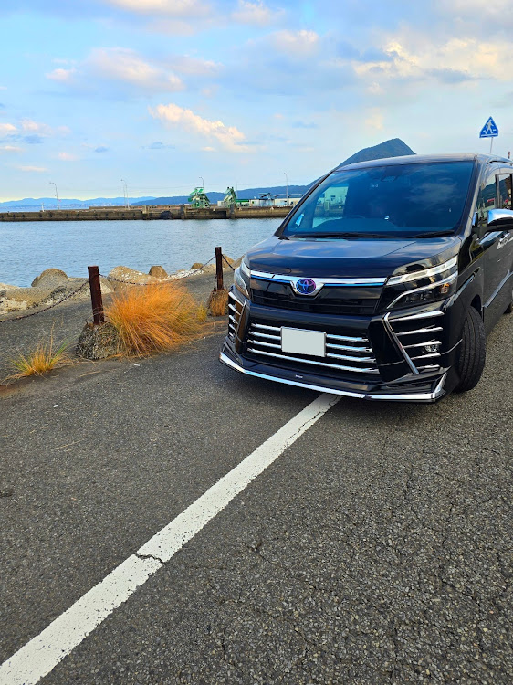 ヴォクシーの海と愛車・ヴォクシー80後期・あつすぎるに関するカスタム事例の投稿画像1枚目
