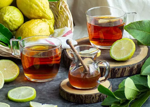 Green Tea With Lemon And Honey