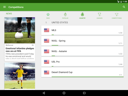 BeSoccer - Soccer Live Score  screenshots 10