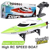 Tàu Cano Điều Khiển Từ Xa Ft009 Siêu Tốc Cano Racing Boat Rc 2.4Ghz Radio Control High Speed Tốc Độ 30Km/H