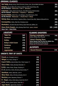 The Union Bar & Eating House menu 8