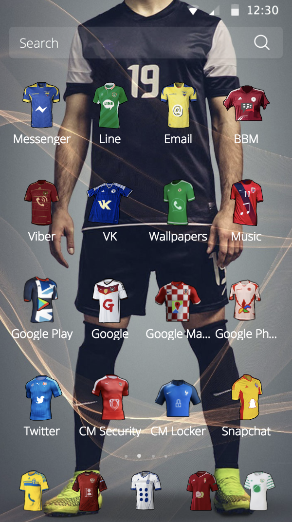 jersey soccer Screen 2
