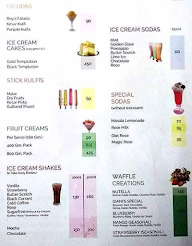 Giani's Ice Cream menu 7