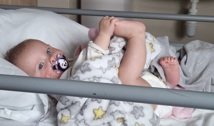 Maddalena Chesworth was only three months old when she was diagnosed with acute lymphoblastic leukaemia.