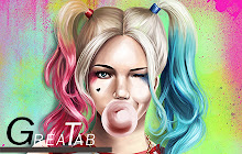 Cool Harley Quinn Wallpapers Theme|GreaTab small promo image