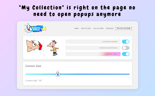 Cursor Style – Custom Mouse Cursors & Trails for Chrome™