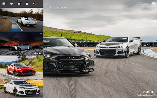 Chevy Camaro ZL1 HD Wallpapers New Tab Theme