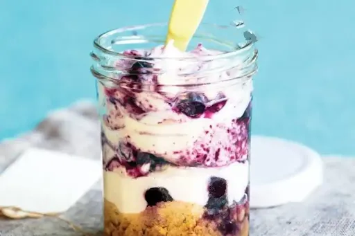 Blueberry Cheesecake In Jar [1 Piece]