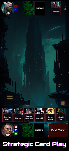Screenshot Cybercards - Rogue Deck RPG