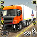 Icon Cargo Truck Transport Driving