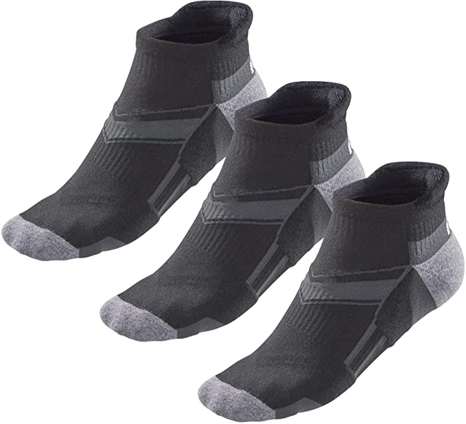 R-Gear Super Plush No Show Socks for Men and Women | Extra Soft and Comfortable (3 Pack)