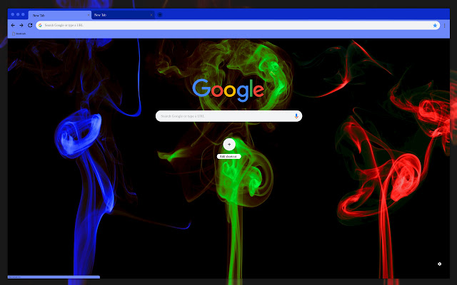 Colorful smoke chrome extension