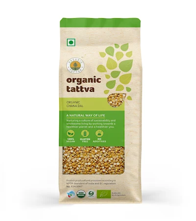 Organic Tattva Chana Dal 500 Gm