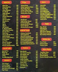 Hotel Nisha Restaurant menu 1