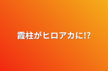 霞柱がヒロアカに!?