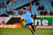 Manie Libbok will run on at Loftus wearing the colours of the Cell C Sharks on Saturday. 