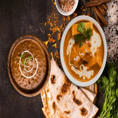 Paneer Butter Masala & Dal Makhani Meal