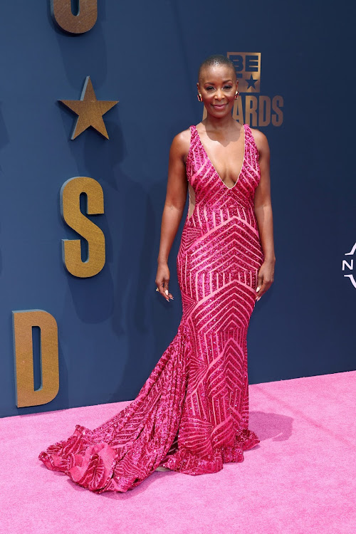 Bonnie Mbuli attends the BET Awards 2023 at Microsoft Theater in Los Angeles.