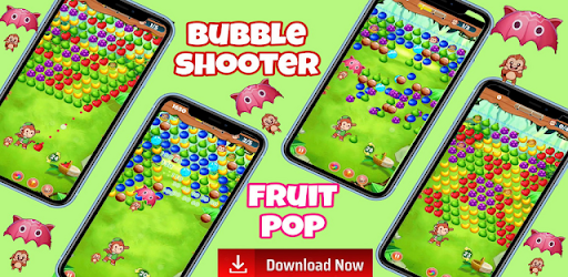 Bubble Shooter 2024: Fruit Pop