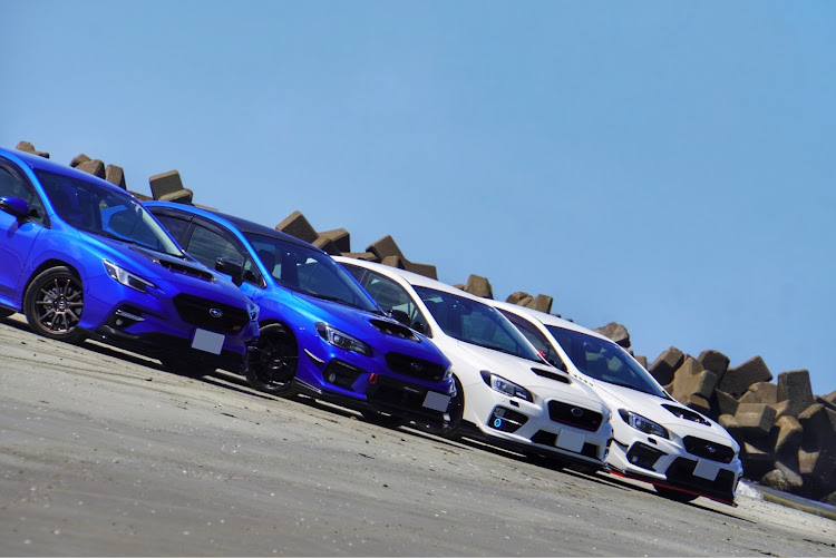 WRX S4の梅雨明け間近・飯岡海水浴場・海と空と愛車・銚子大橋・千人画廊に関するカスタム事例の投稿画像7枚目