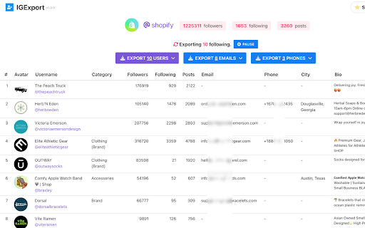 IGExport - All in one export tool for IG