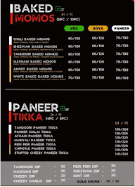 Pizzaholic menu 3