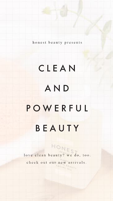 Clean & Powerful Beauty - Facebook Story template