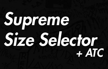 Supreme Size Selector + ATC small promo image