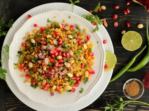 Indori Steamed Poha