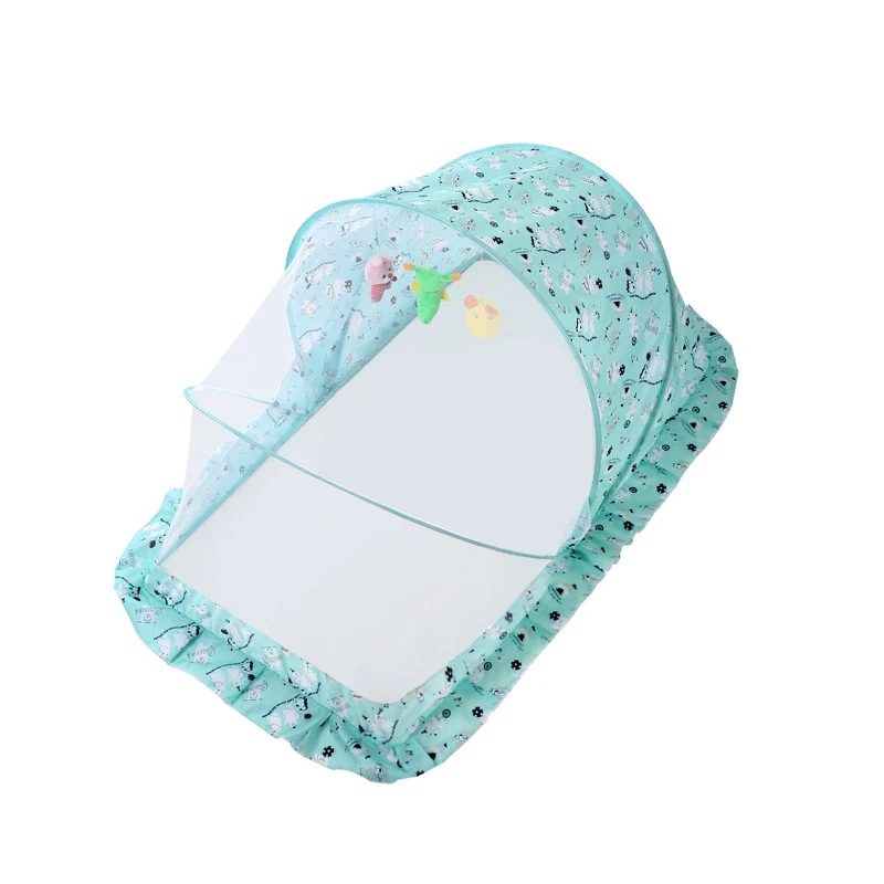 Moustiquaire bébé pliable Couverture complète Protège bébé des moustiques et insectes Facile à installer et idéal pour les voyages.
