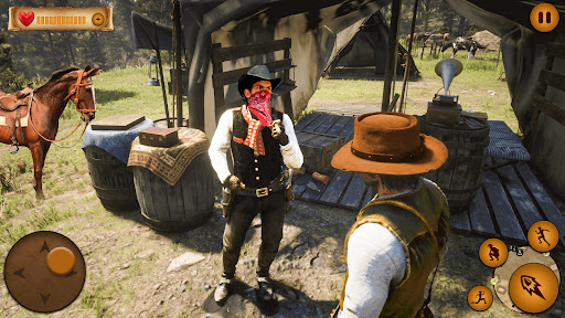 Screenshot Cowboy Horse Riding Wild West