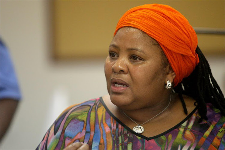 Defence minister Nosiviwe Mapisa-Nqakula.