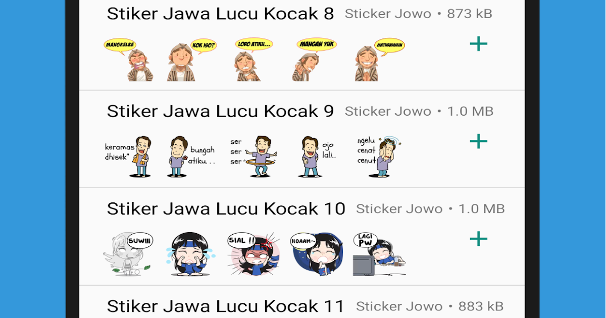 11+ Stiker Gambar Lucu Wa Bikin Ngakak