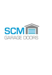 SCM GARAGE DOORS Logo