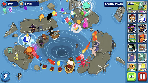 Screenshot Bloons Adventure Time TD