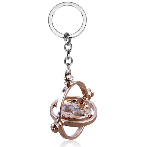 Title 1, Hourglass Time Converter Key Ring Pendant. Conv...