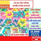 Lò Xo Cầu Vồng Đồ Chơi Nhiều Hình Cho Bé Loại Nhỏ