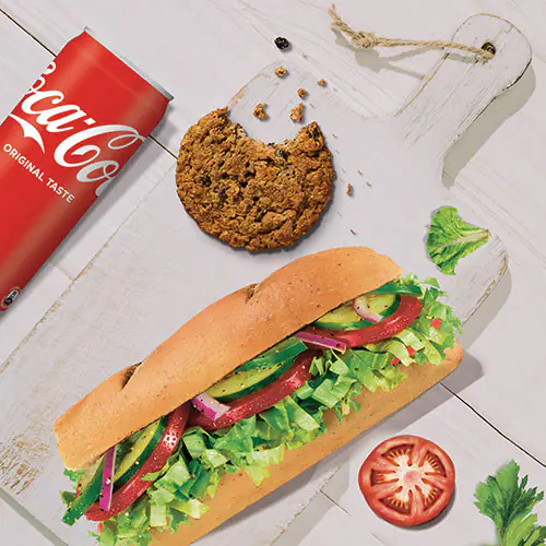 Veg Subs + Side + Coke (Save Upto Rs199)