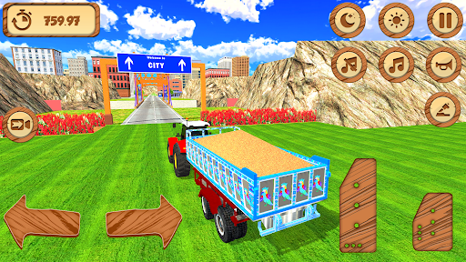 Screenshot US Tractor Simulator Farm Game