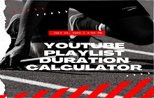 Youtube Playlist Duration Calculator small promo image
