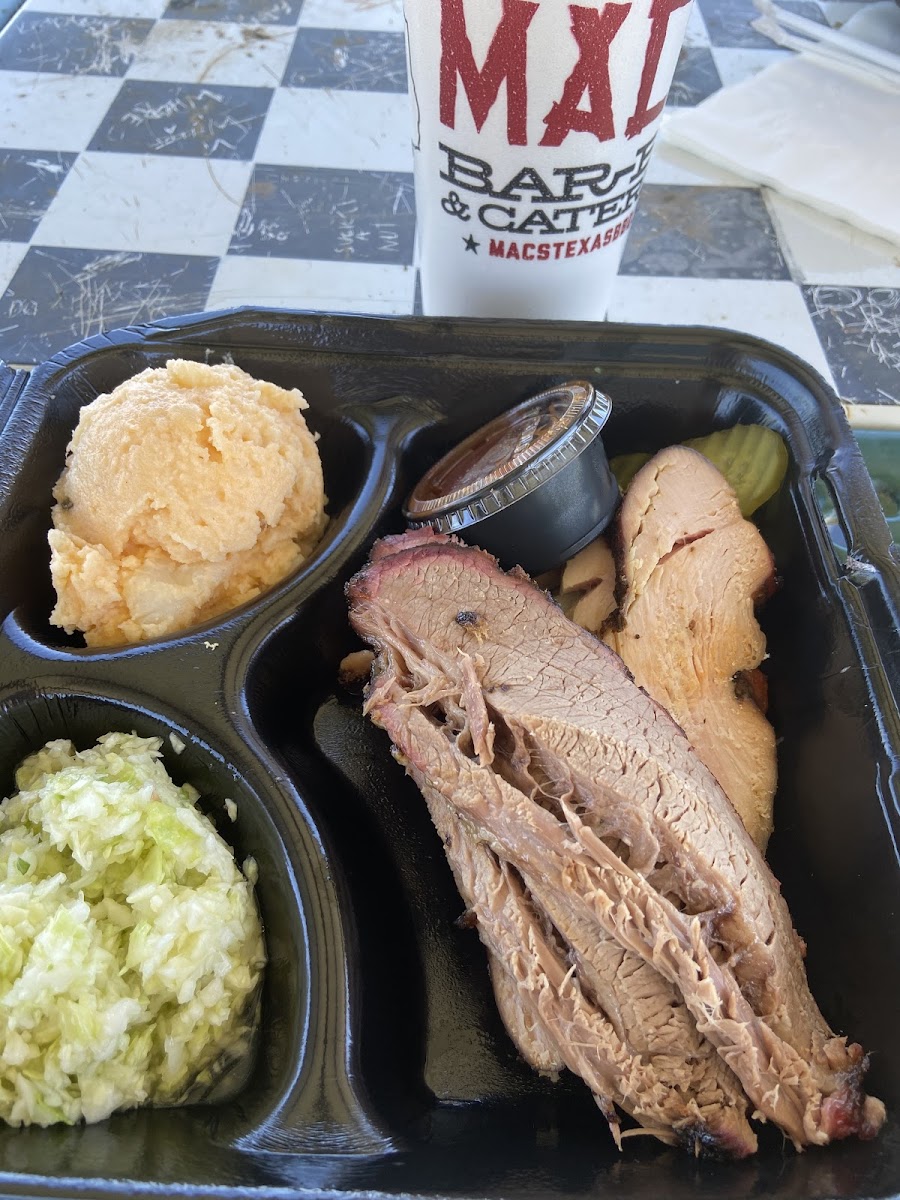 Gluten-Free at Mac's Bar-B-Que & Catering