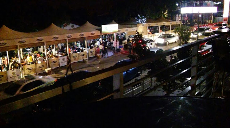 ANC delegates packed Sakhumzi restaurant in Soweto, Some to celebrate some to drown their sorrows after the election results on 18 December 2017.