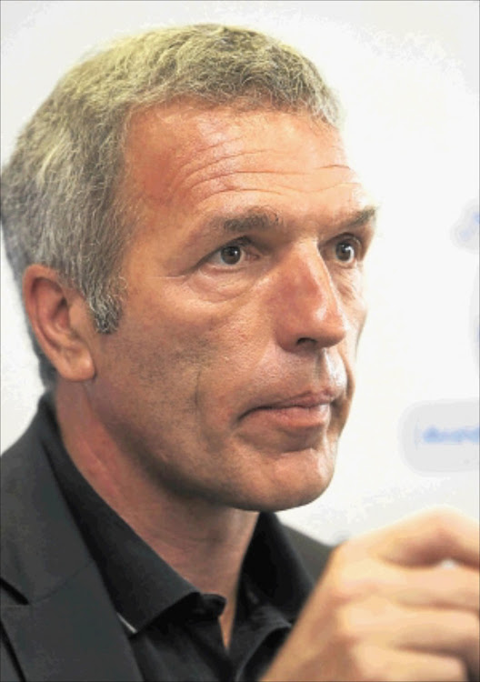 Kaizer Chiefs' new coach Ernst Middendorp.