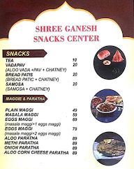 Shree Ganesh Tea And Snacks menu 2