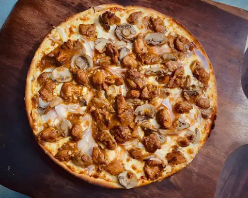 Barbecued Chicken Pizza