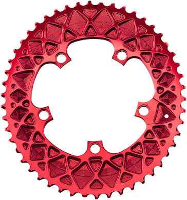 Absolute Black Premium Oval 110 BCD Road Outer Chainring for SRAM alternate image 2